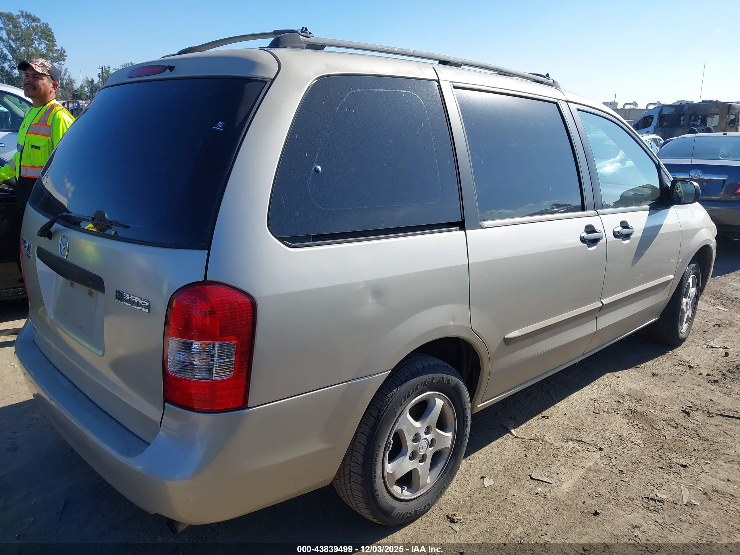 2000 Mazda Mpv Dx/es/lx Brown vin: JM3LW28G9Y0164293