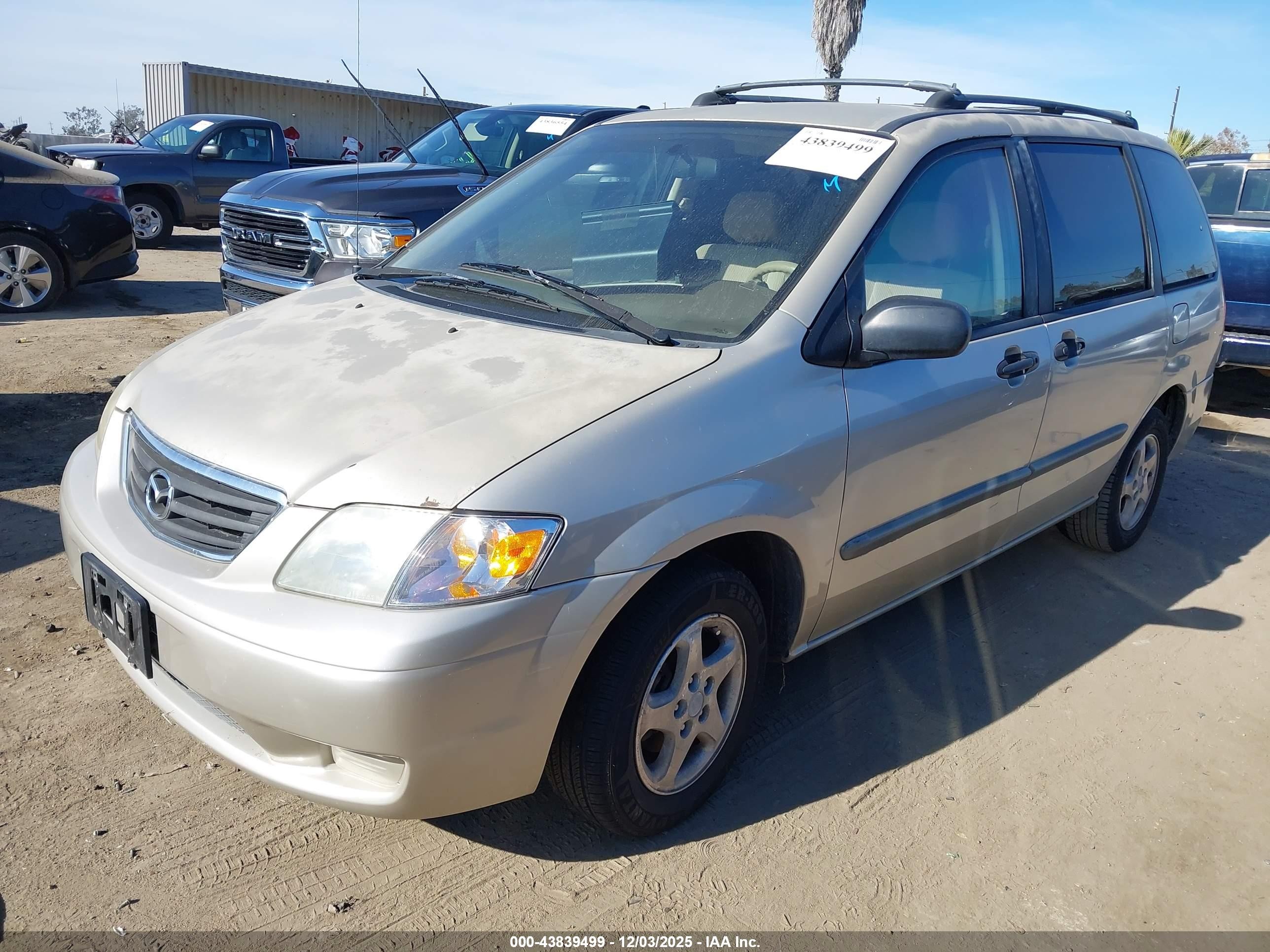 2000 Mazda Mpv Dx/es/lx Brown vin: JM3LW28G9Y0164293
