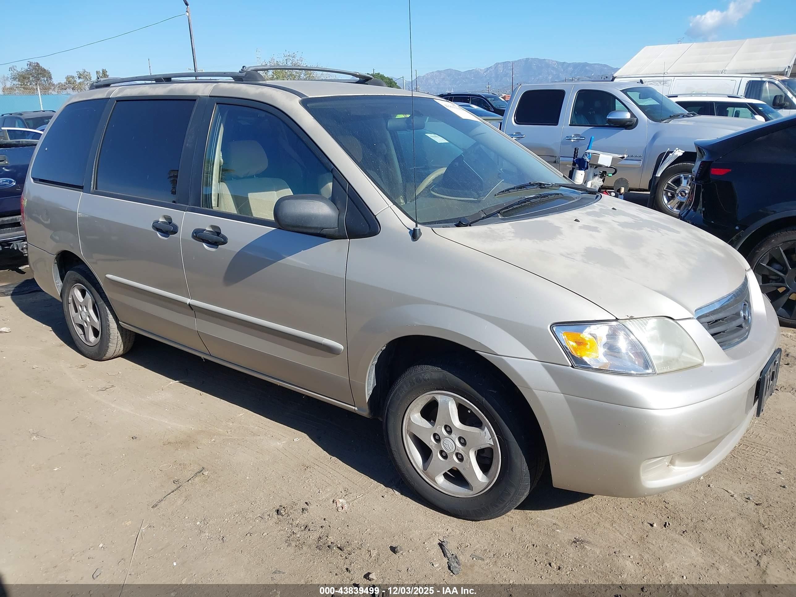 2000 Mazda Mpv Dx/es/lx Brown vin: JM3LW28G9Y0164293
