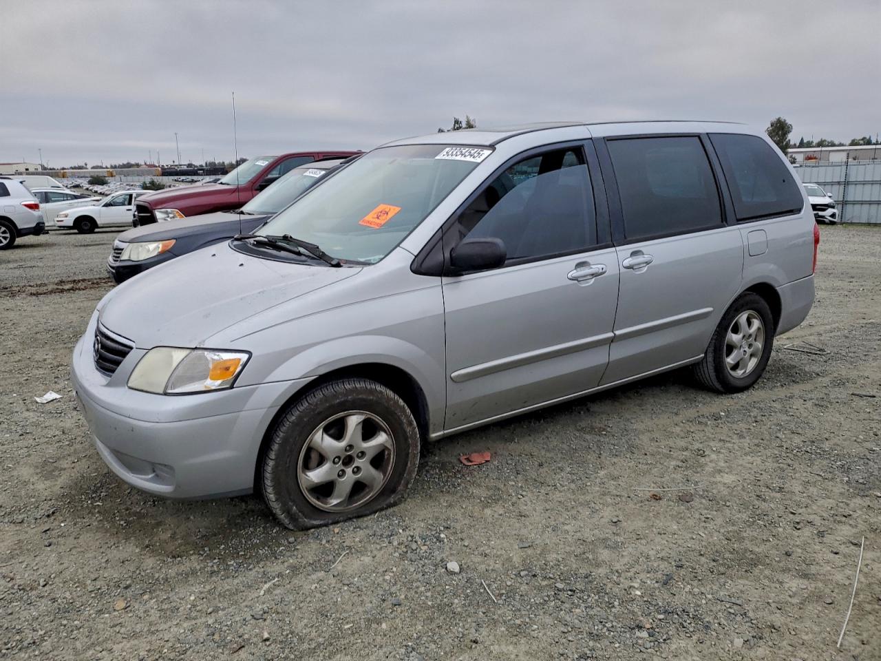 2000 Mazda Mpv Wagon Silver vin: JM3LW28GXY0106063