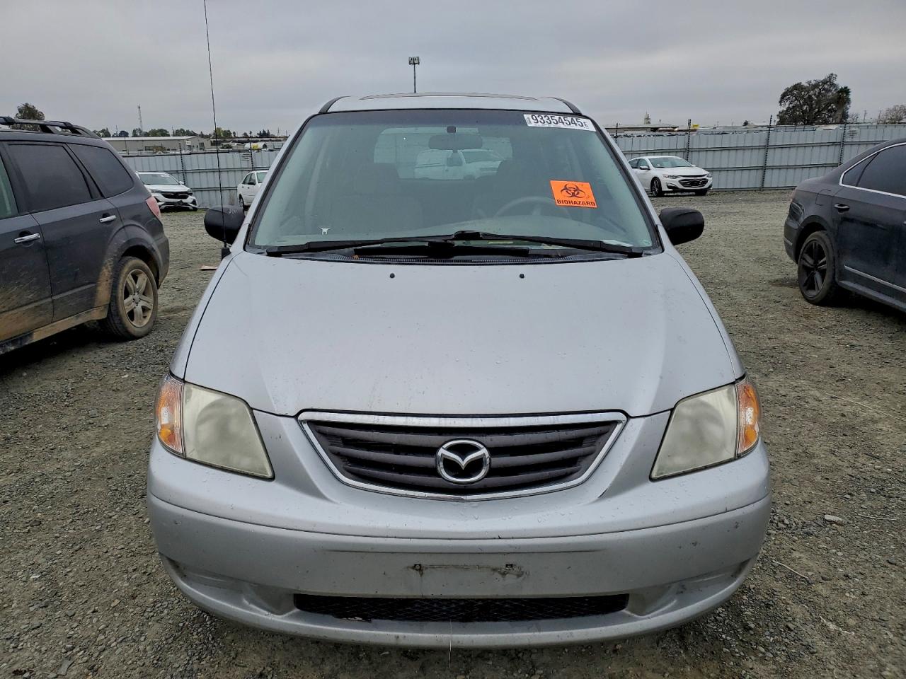 2000 Mazda Mpv Wagon Silver vin: JM3LW28GXY0106063