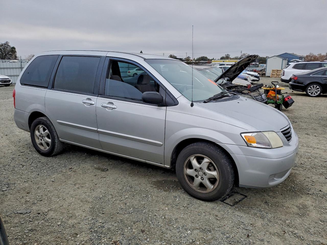 2000 Mazda Mpv Wagon Silver vin: JM3LW28GXY0106063
