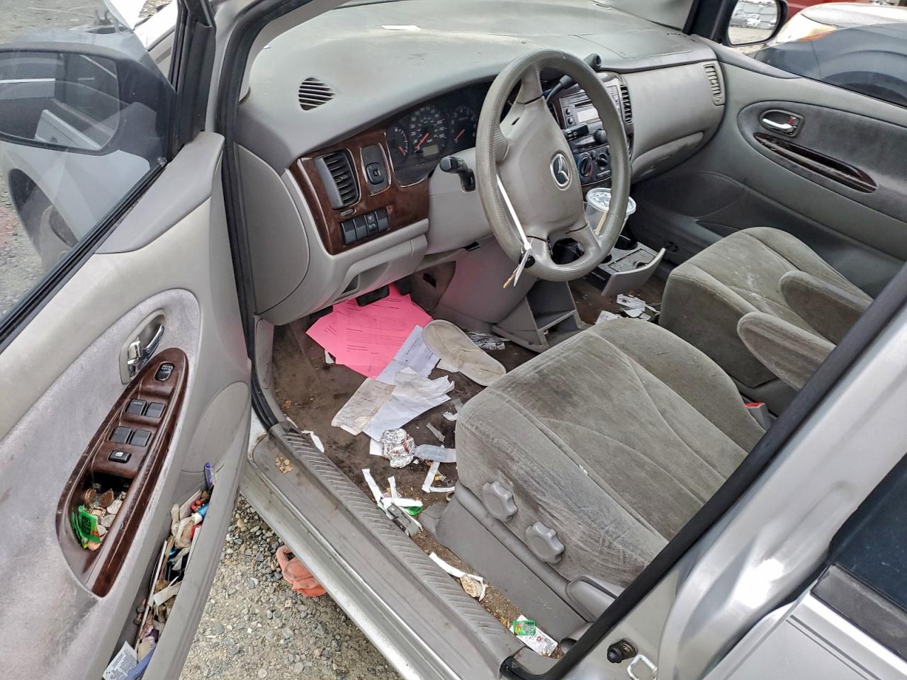 2000 Mazda Mpv Wagon Silver vin: JM3LW28GXY0106063