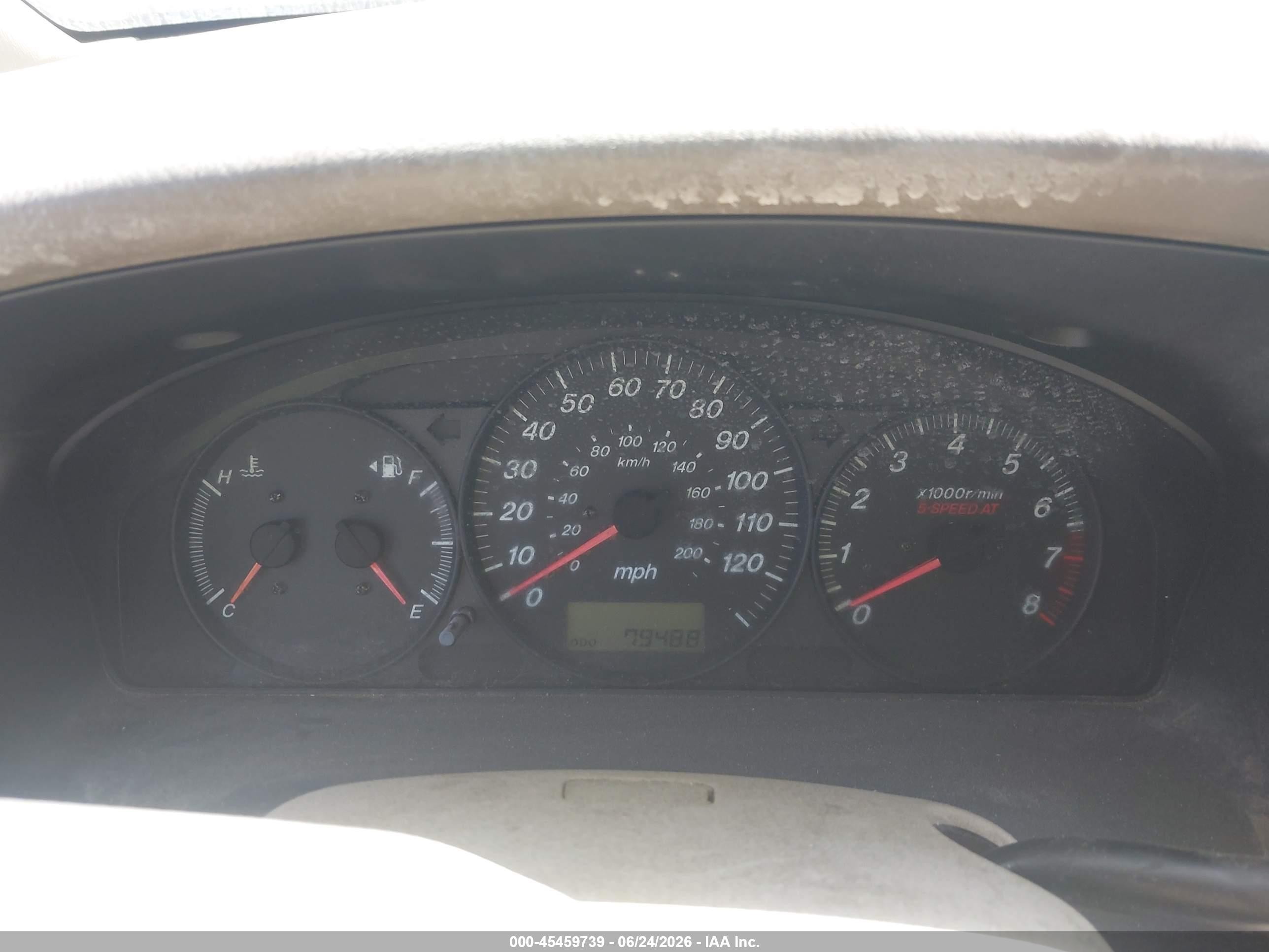 2002 Mazda Mpv Es/lx White vin: JM3LW28J120316991