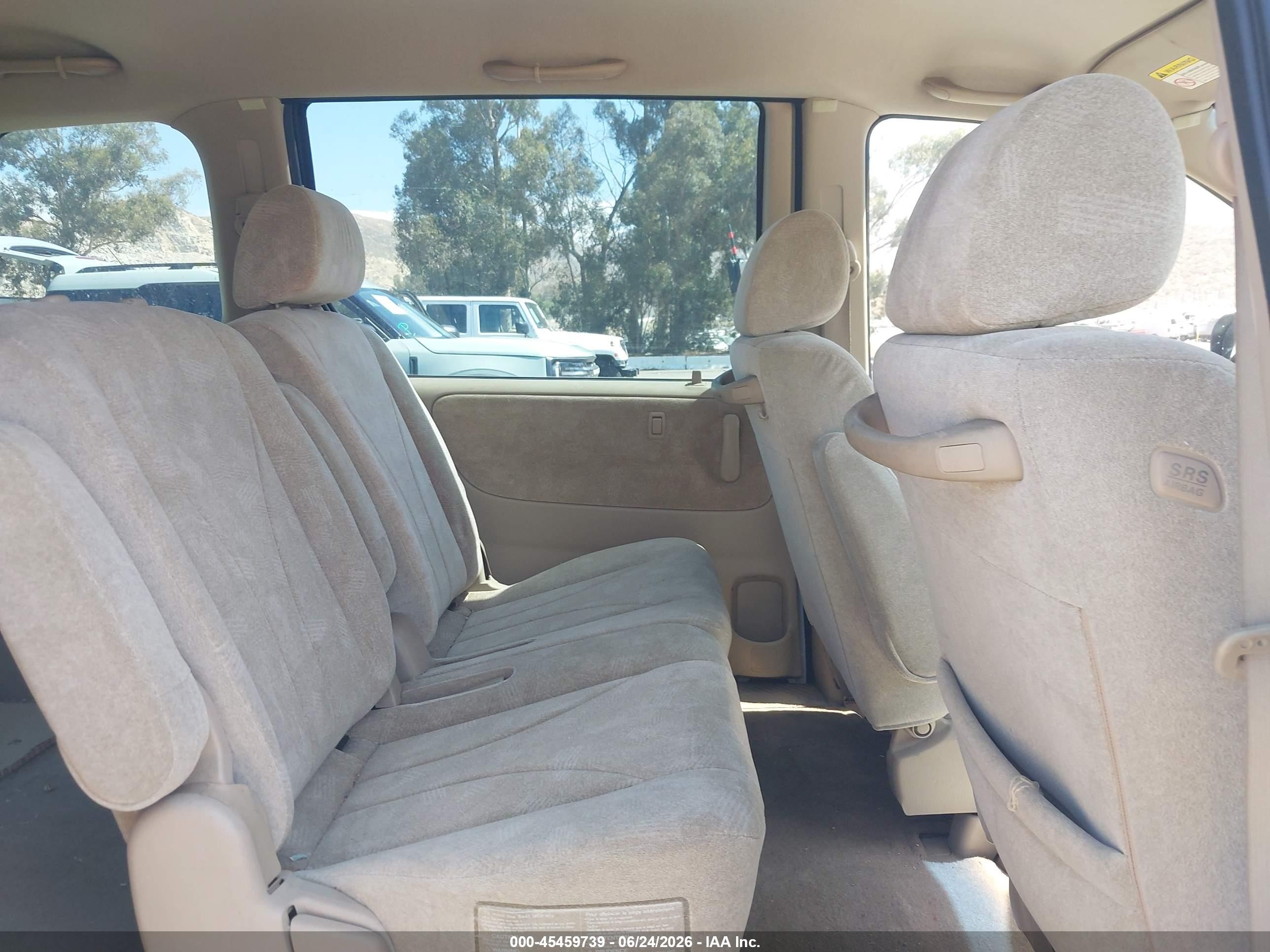 2002 Mazda Mpv Es/lx White vin: JM3LW28J120316991