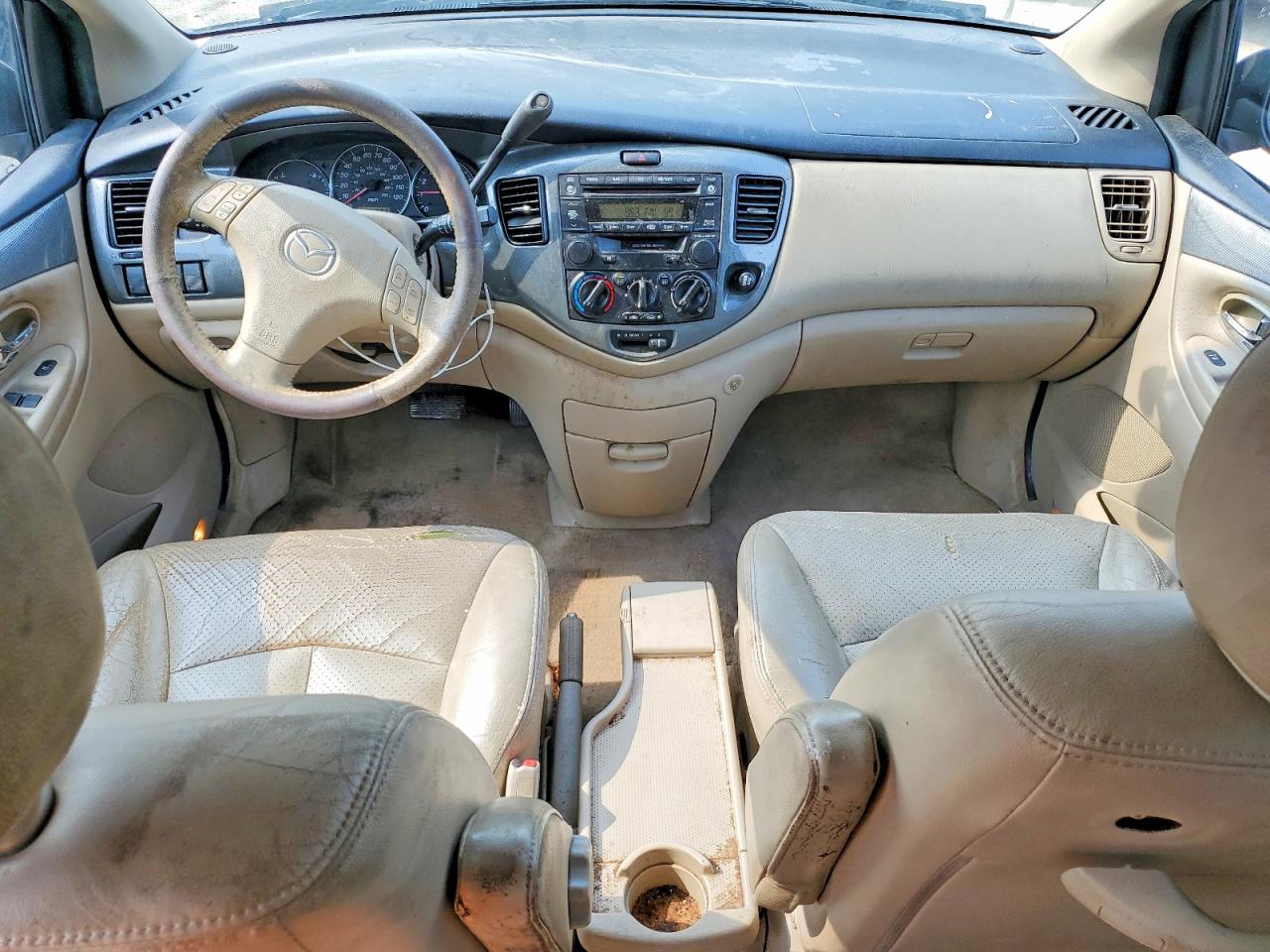 2005 Mazda Mpv Wagon Beige vin: JM3LW28J250532840