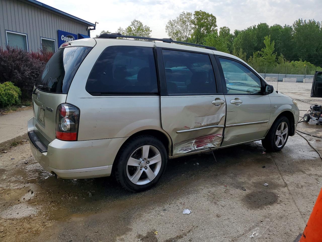 2005 Mazda Mpv Wagon Beige vin: JM3LW28J250532840