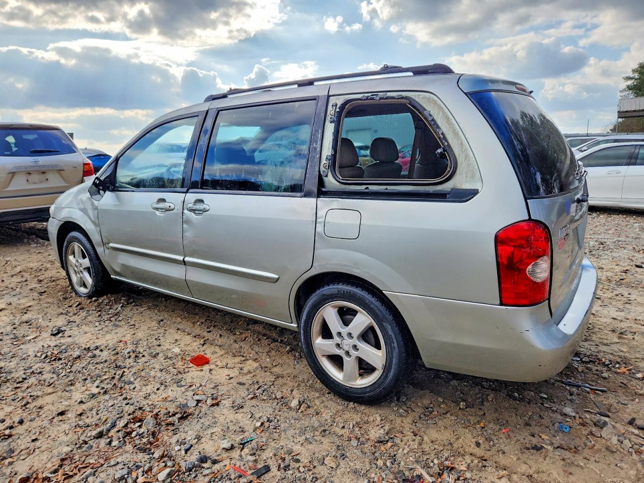 2003 Mazda Mpv Wagon Silver vin: JM3LW28J530357142