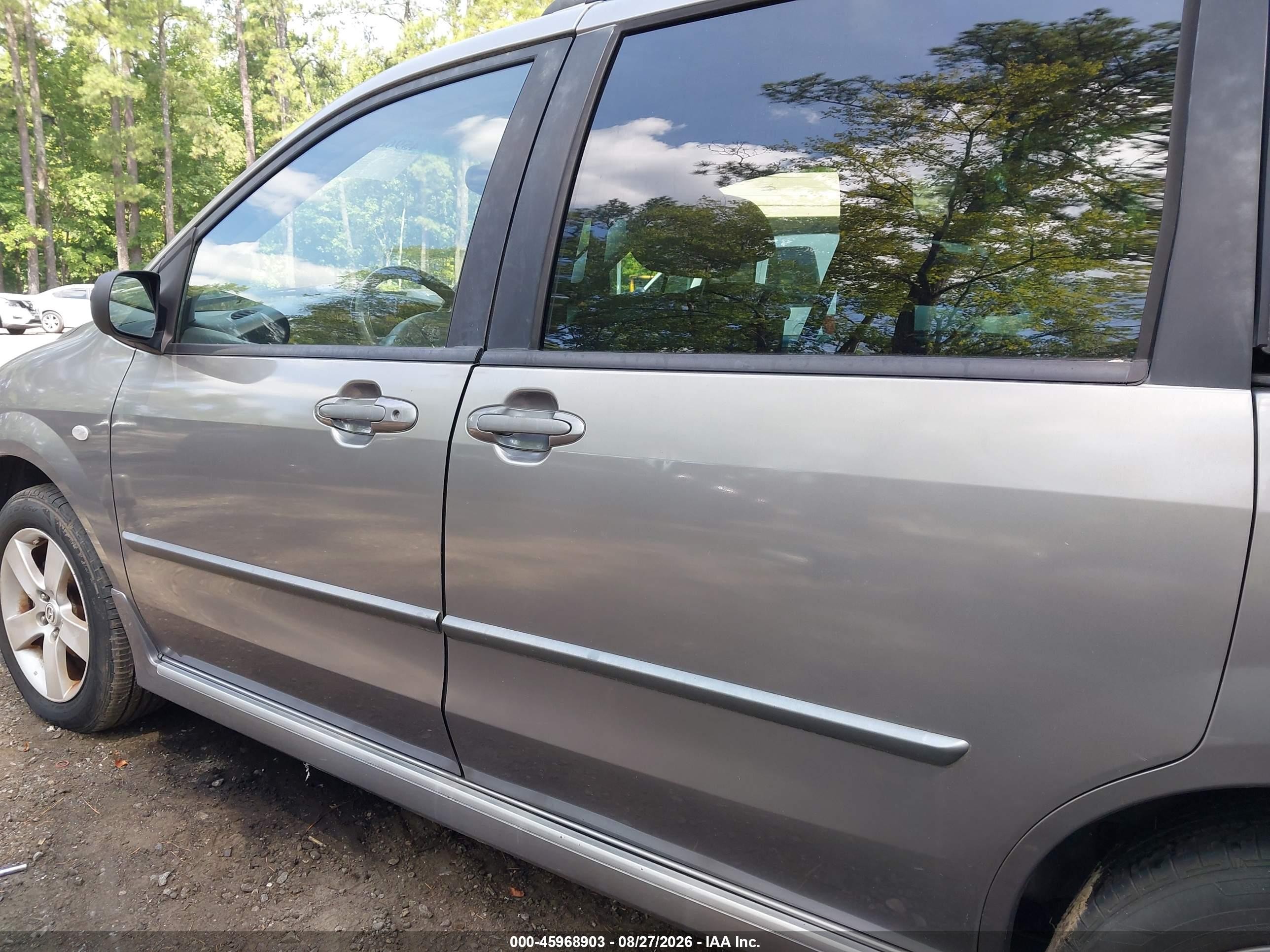 2004 Mazda Mpv Es Серый vin: JM3LW28J540518171