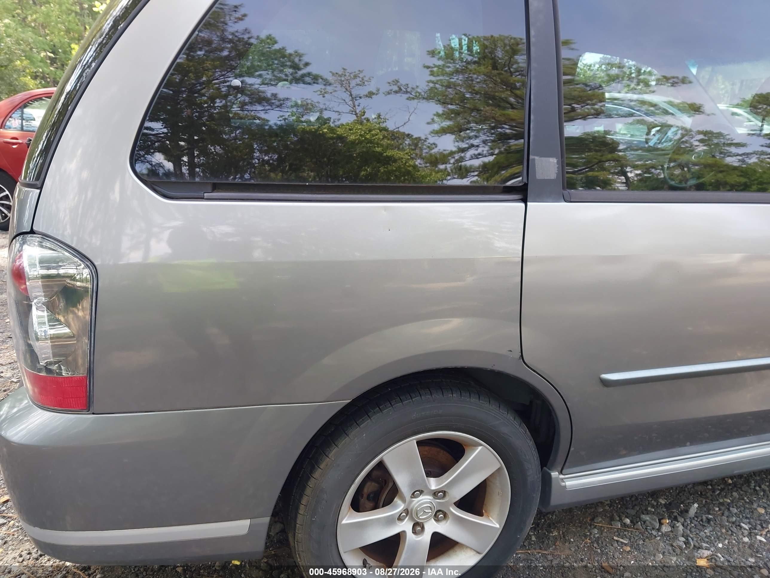 2004 Mazda Mpv Es Серый vin: JM3LW28J540518171