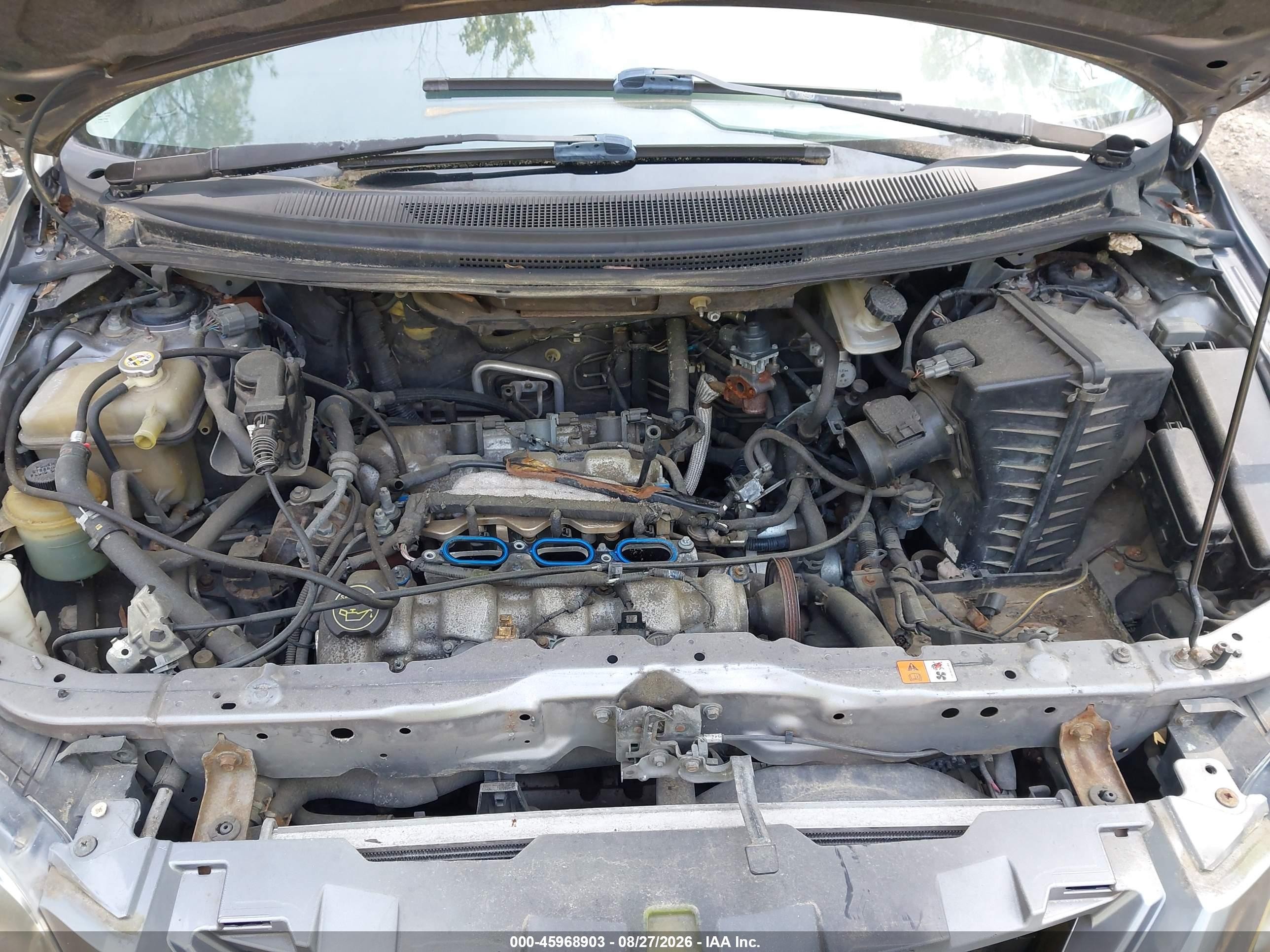2004 Mazda Mpv Es Серый vin: JM3LW28J540518171