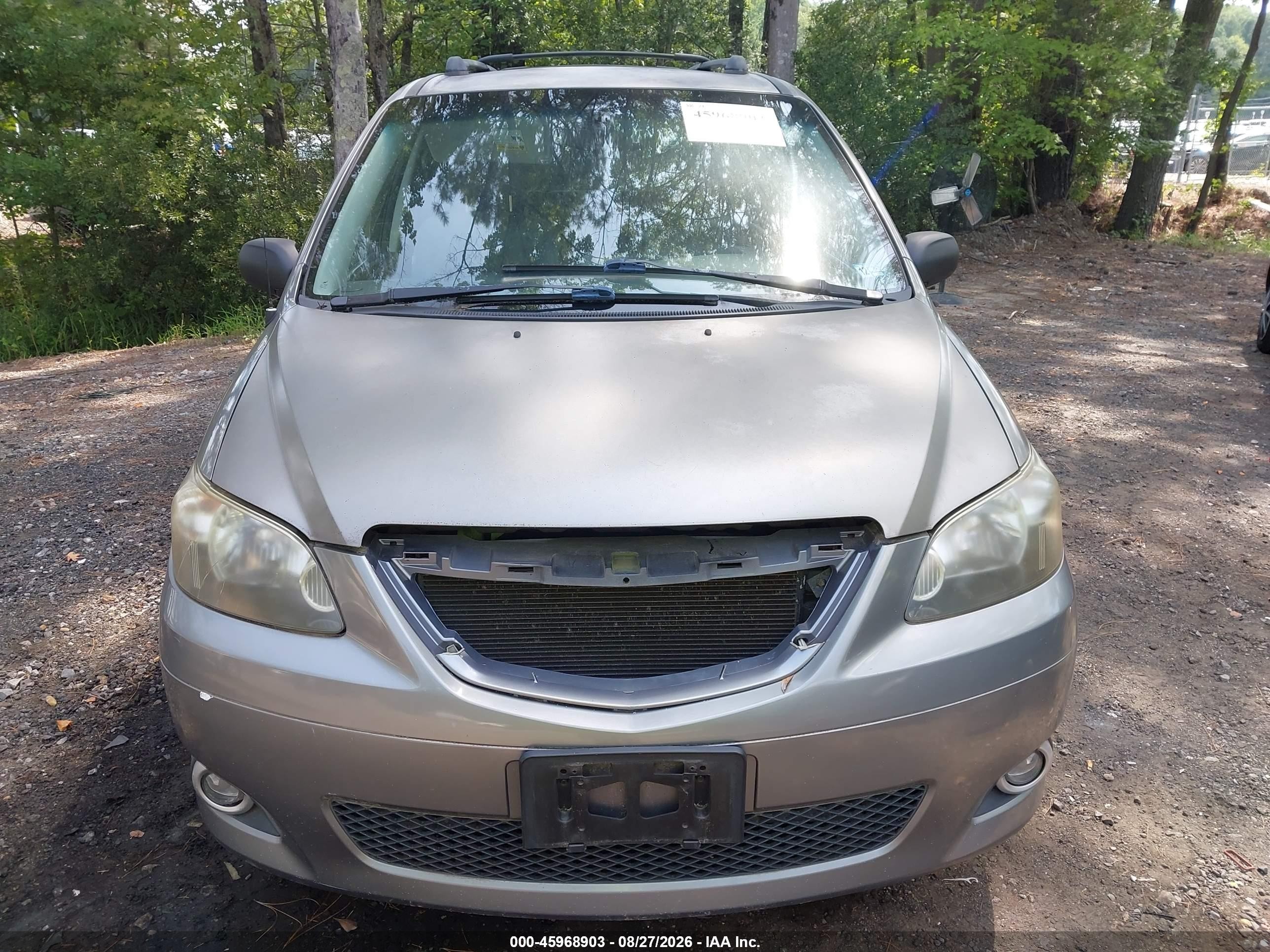 2004 Mazda Mpv Es Серый vin: JM3LW28J540518171
