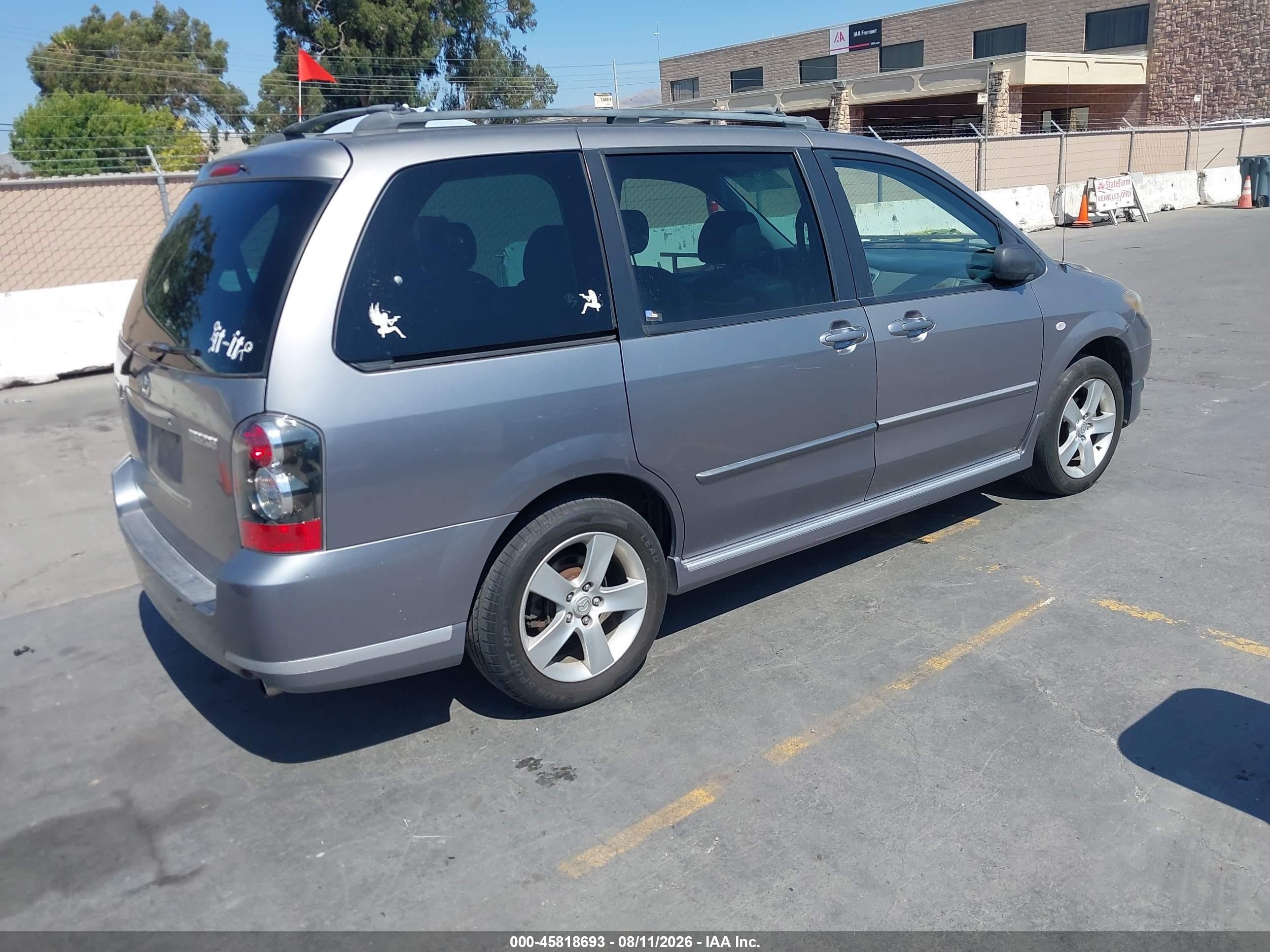 2004 Mazda Mpv Es Серый vin: JM3LW28J640503078