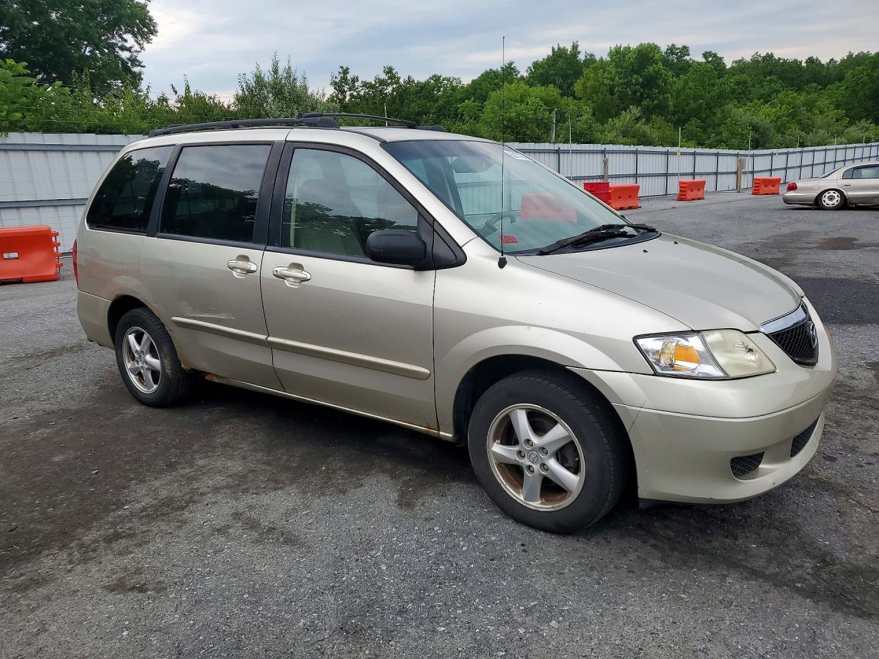 2003 Mazda Mpv Wagon Gold vin: JM3LW28J730377201