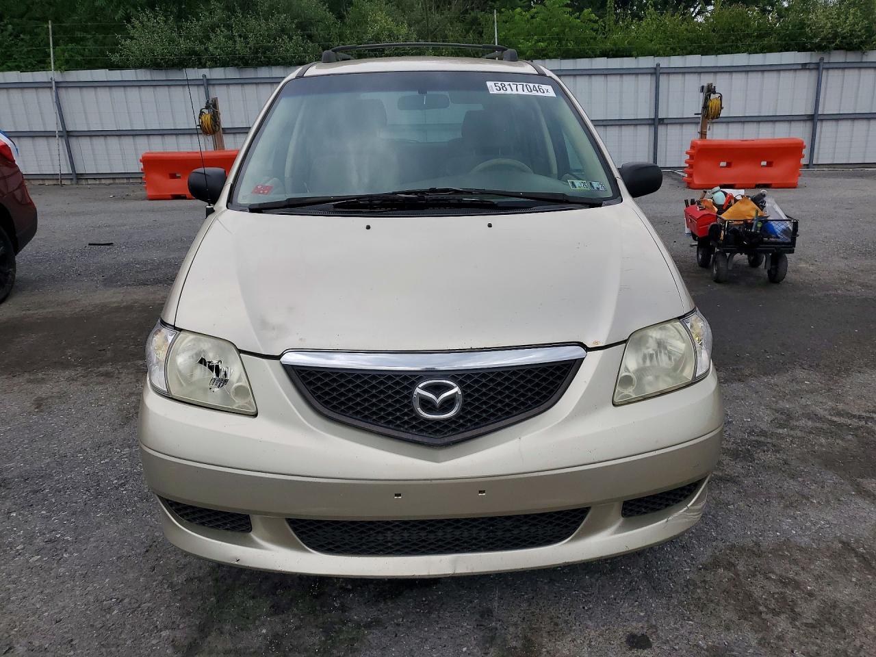 2003 Mazda Mpv Wagon Gold vin: JM3LW28J730377201