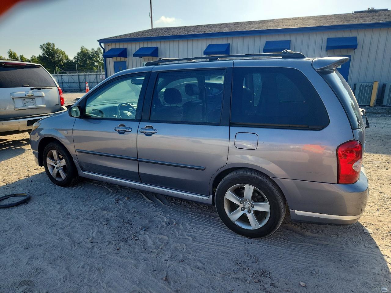 2004 Mazda Mpv Wagon Gray vin: JM3LW28J740531326
