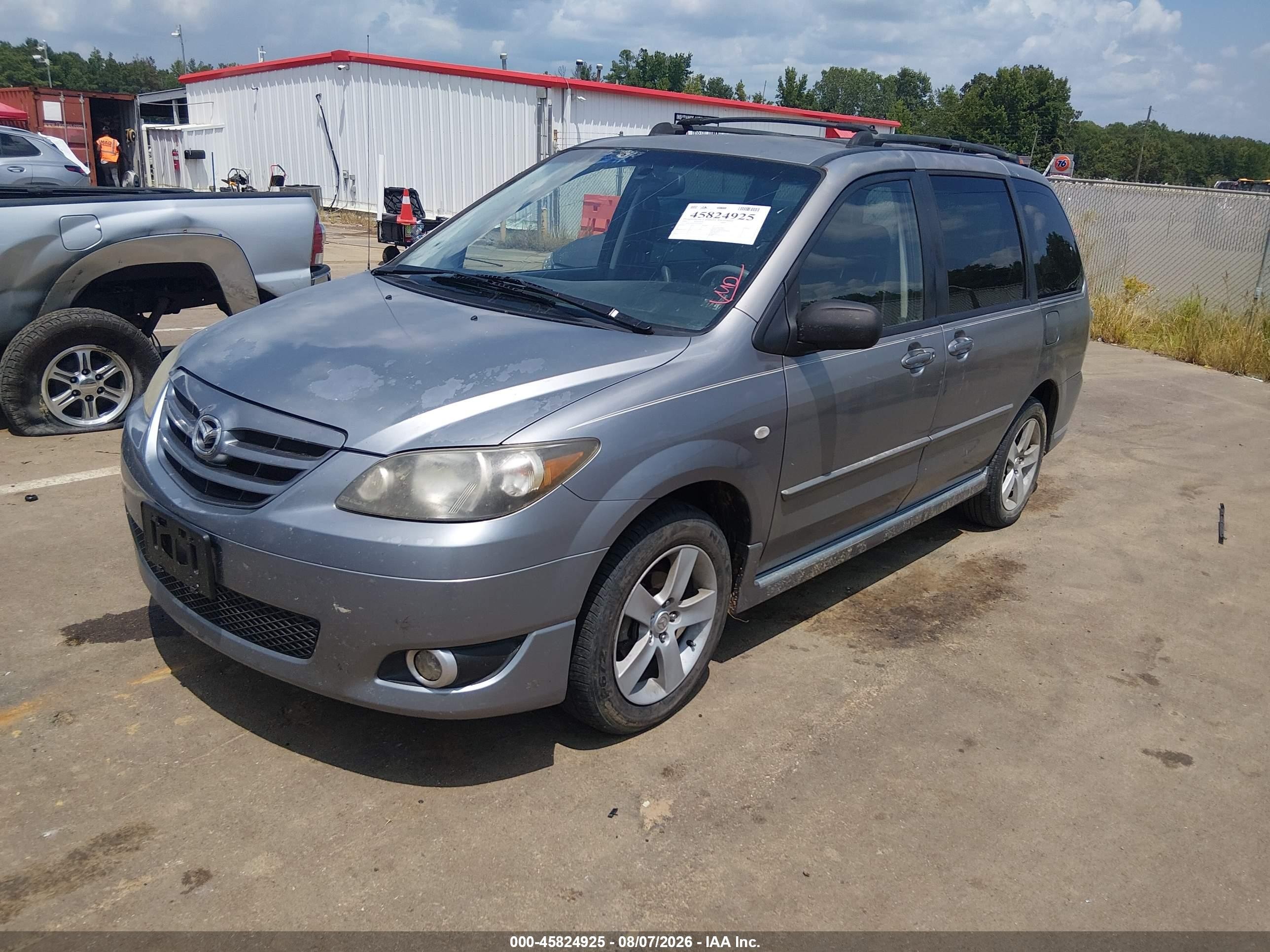 2005 Mazda Mpv Es Серый vin: JM3LW28J750533000