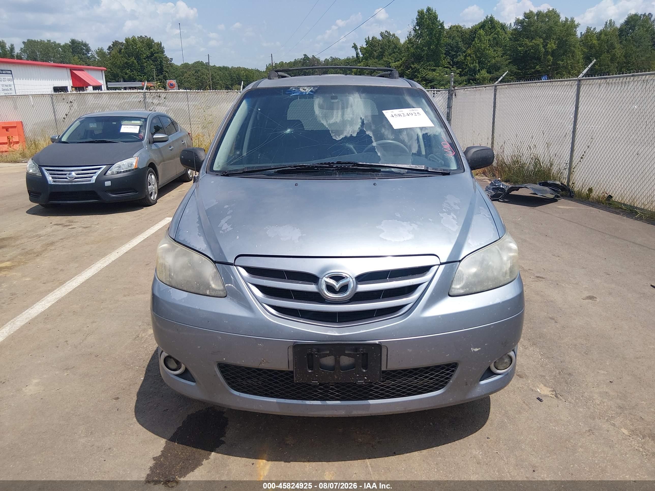 2005 Mazda Mpv Es Серый vin: JM3LW28J750533000