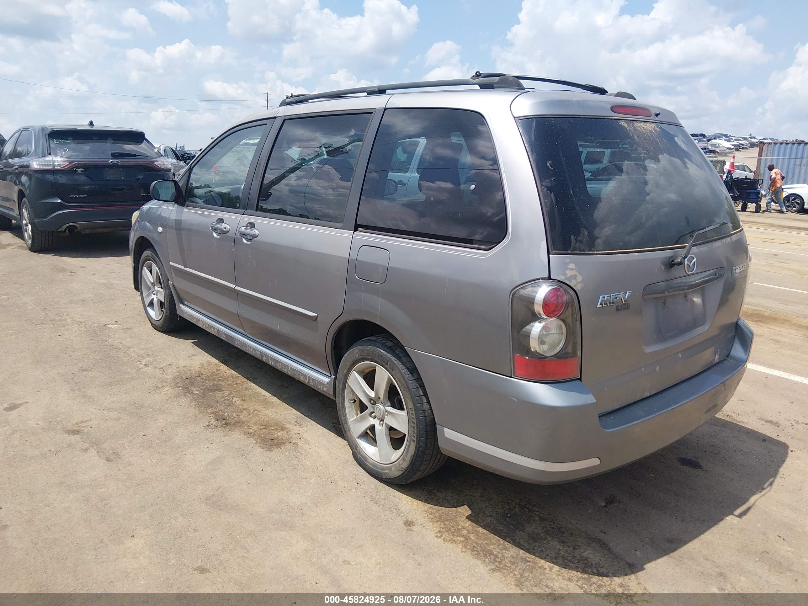 2005 Mazda Mpv Es Серый vin: JM3LW28J750533000