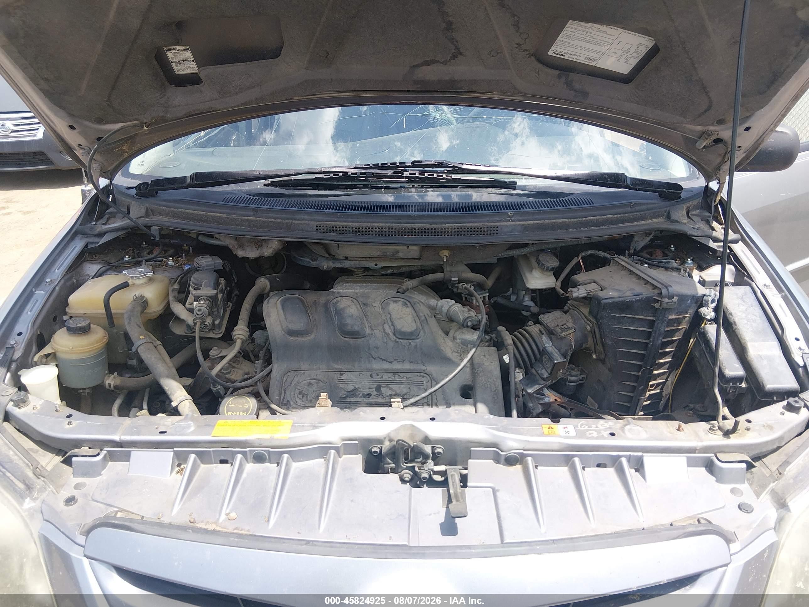 2005 Mazda Mpv Es Серый vin: JM3LW28J750533000