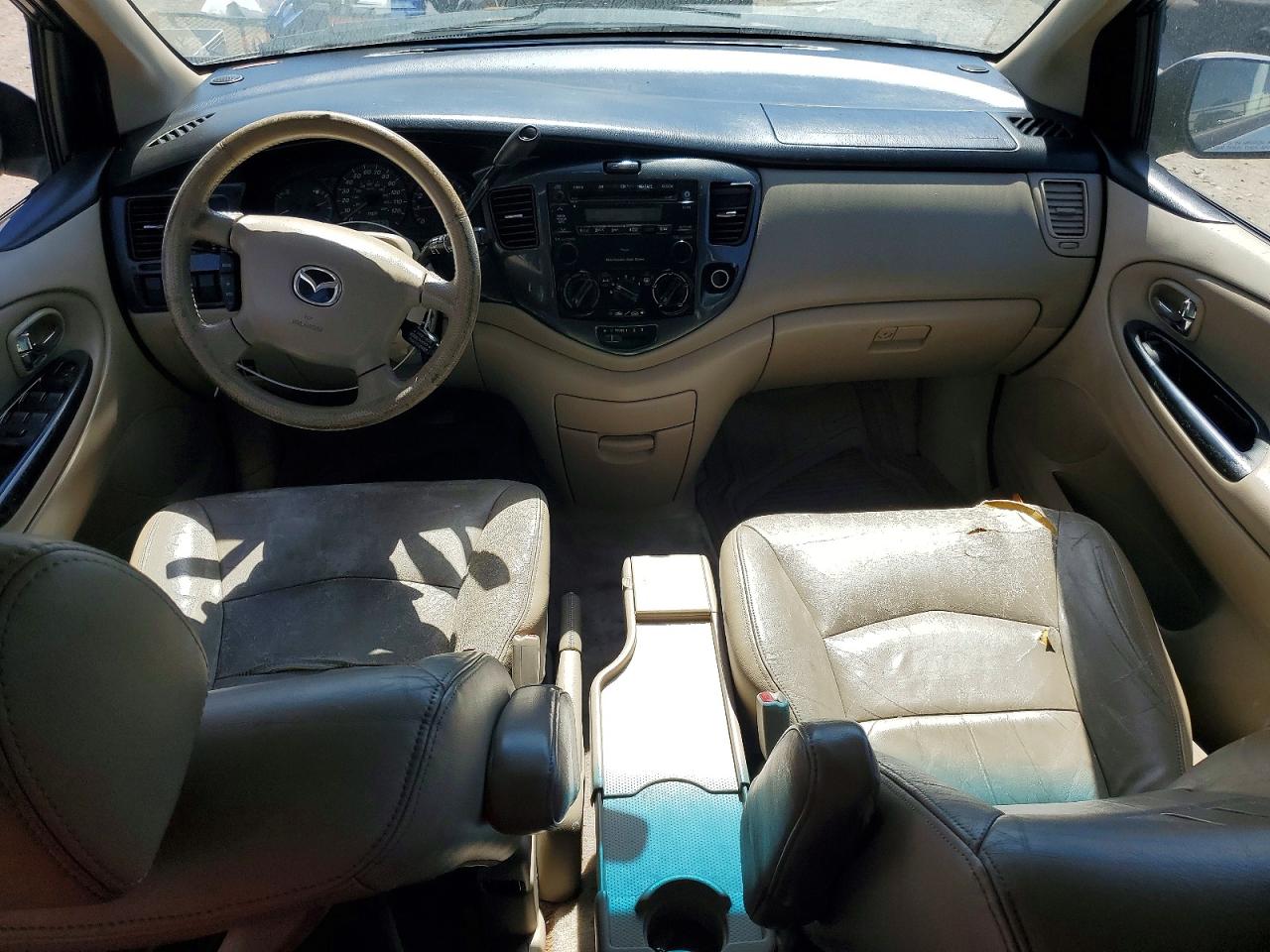 2003 Mazda Mpv Wagon Silver vin: JM3LW28J830355403