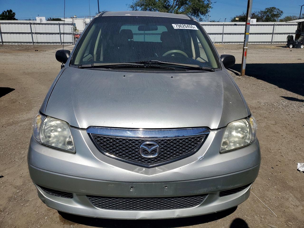 2003 Mazda Mpv Wagon Silver vin: JM3LW28J830355403