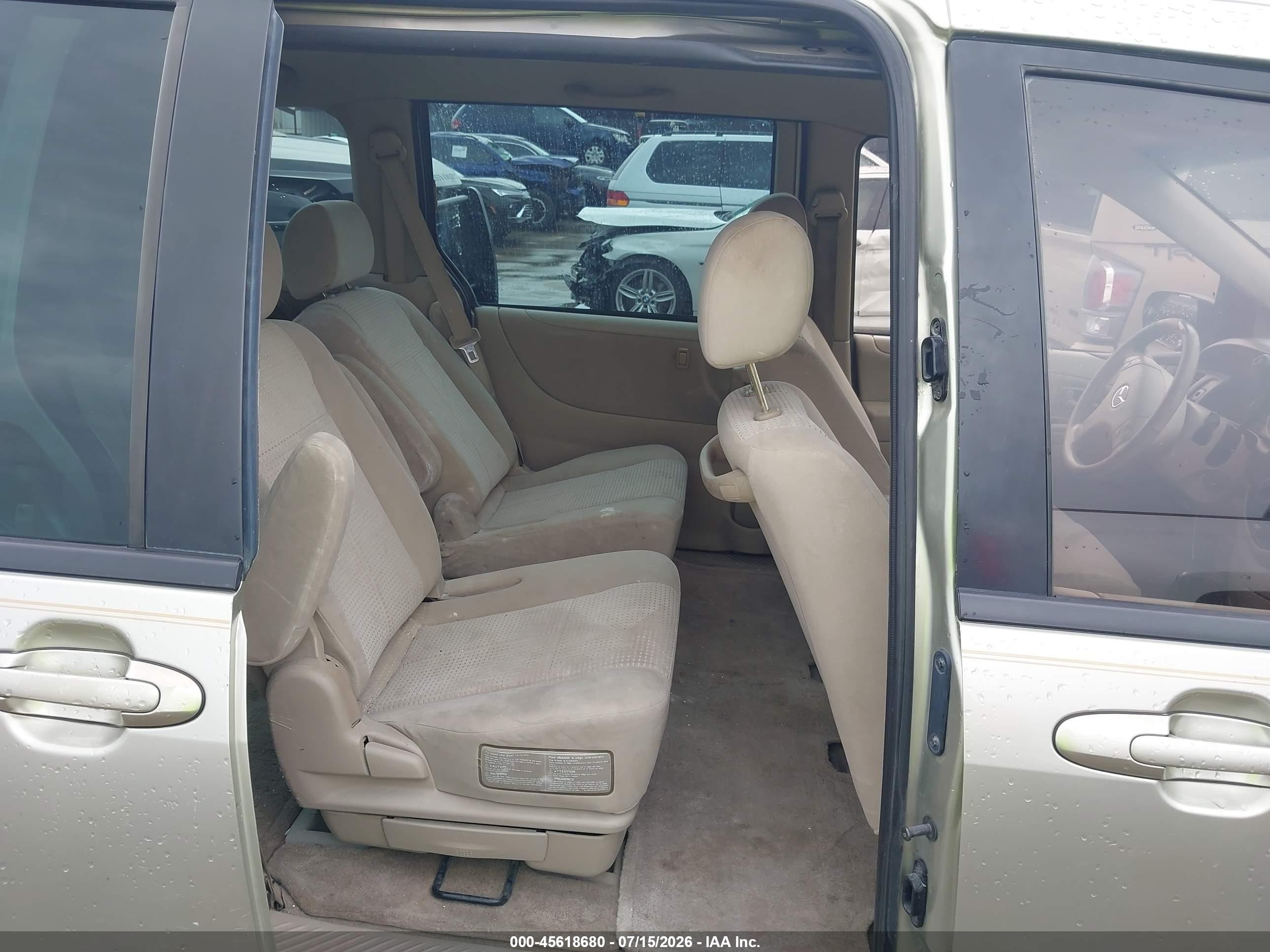 2004 Mazda Mpv Lx Beige vin: JM3LW28J840520464