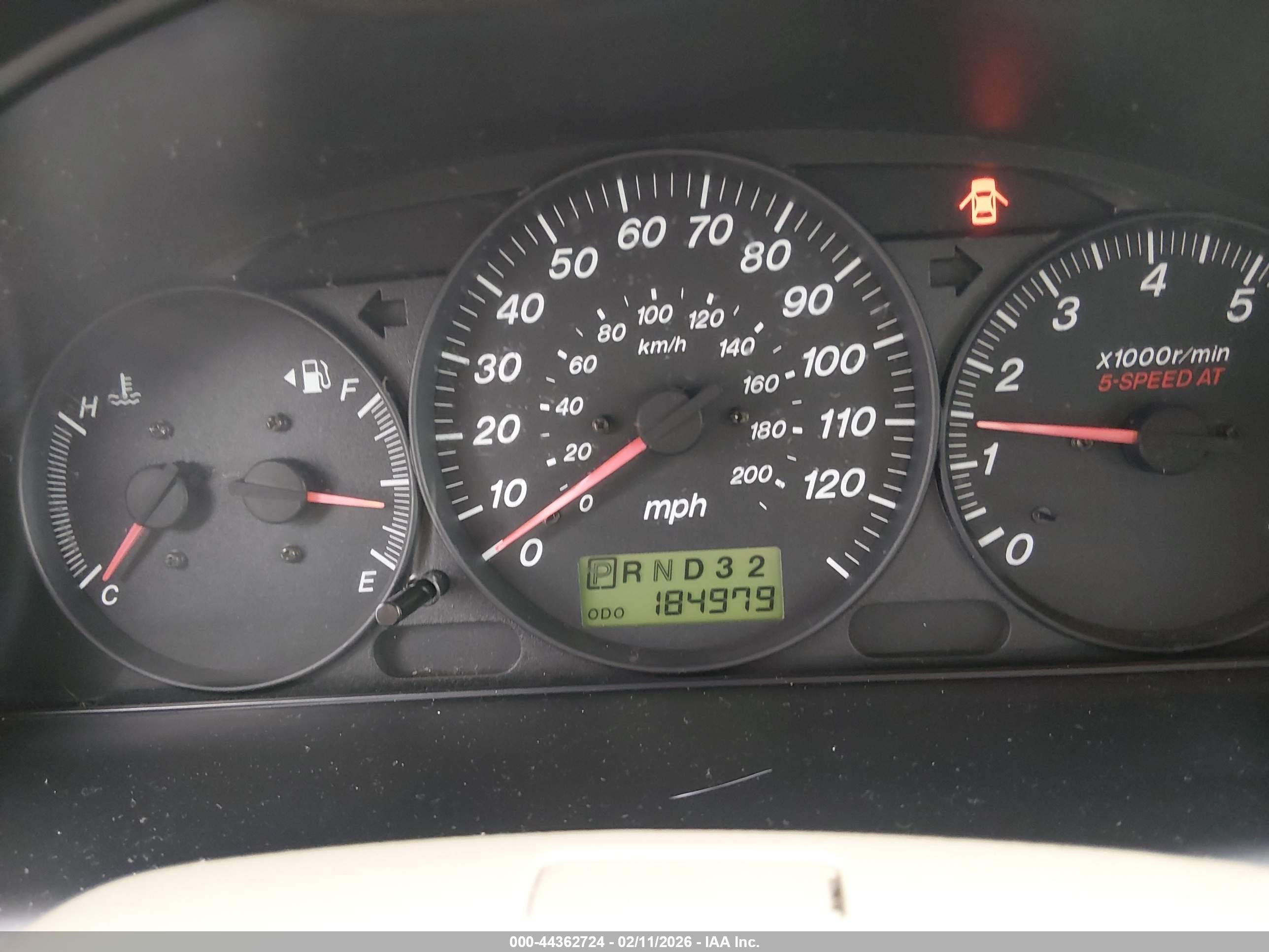 2003 Mazda Mpv Es/lx/lx-sv Beige vin: JM3LW28J930360559