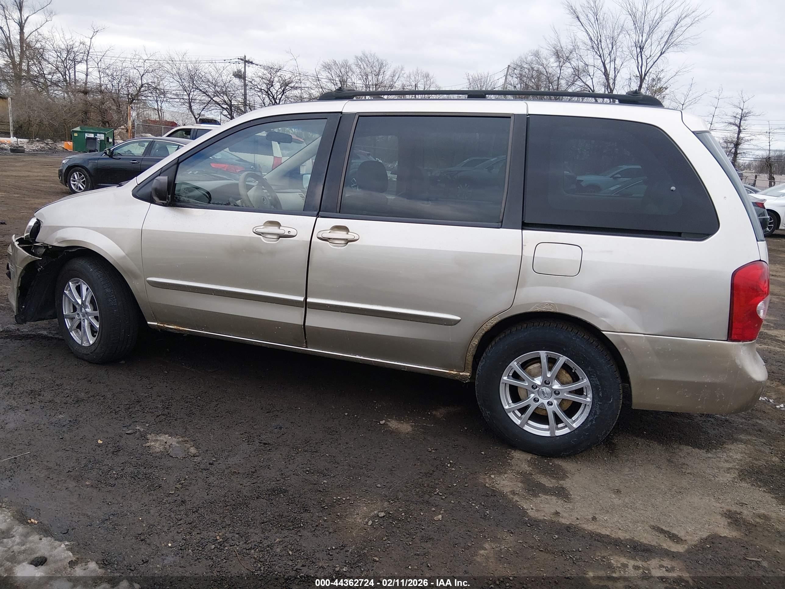 2003 Mazda Mpv Es/lx/lx-sv Beige vin: JM3LW28J930360559