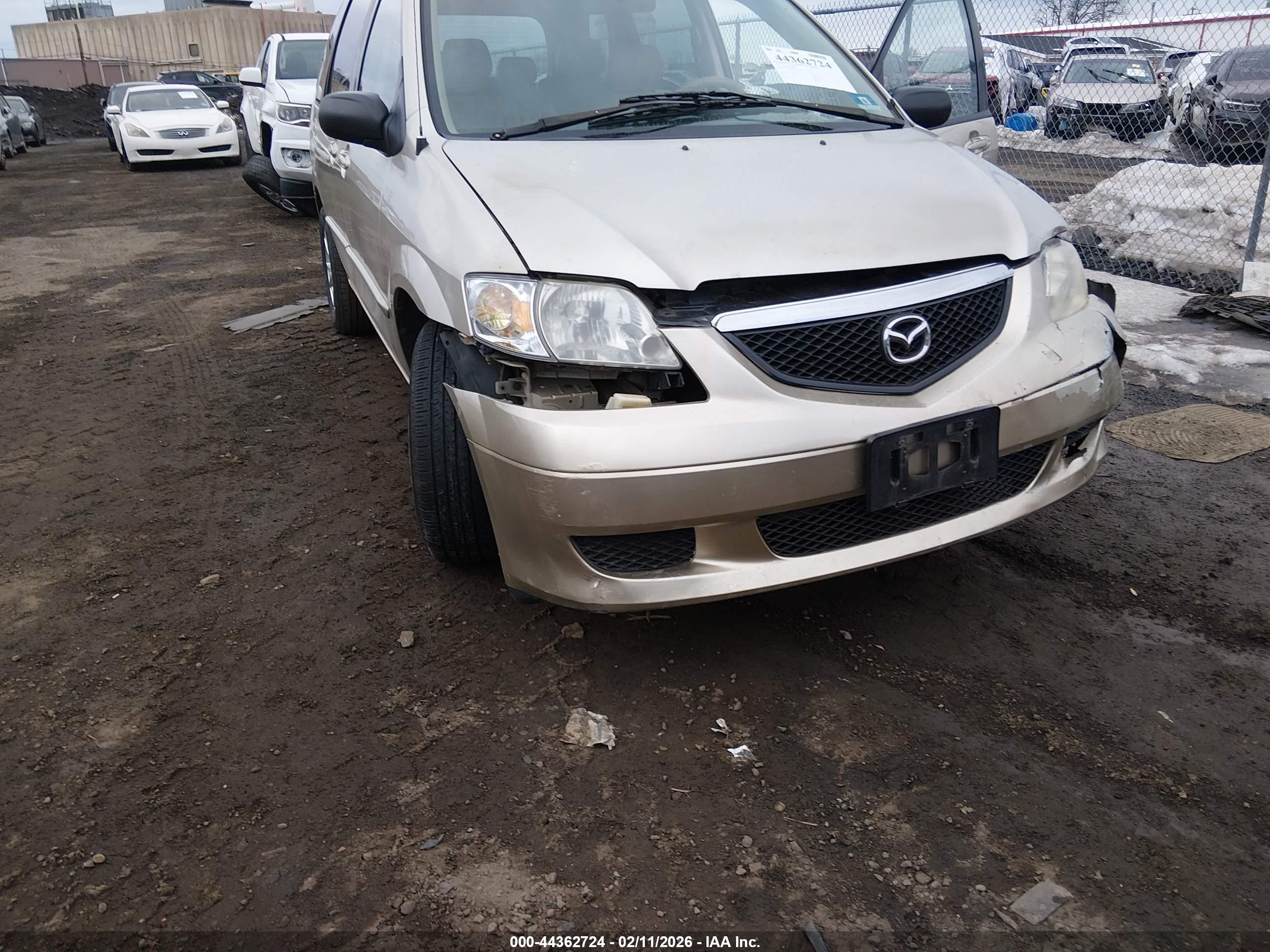 2003 Mazda Mpv Es/lx/lx-sv Beige vin: JM3LW28J930360559