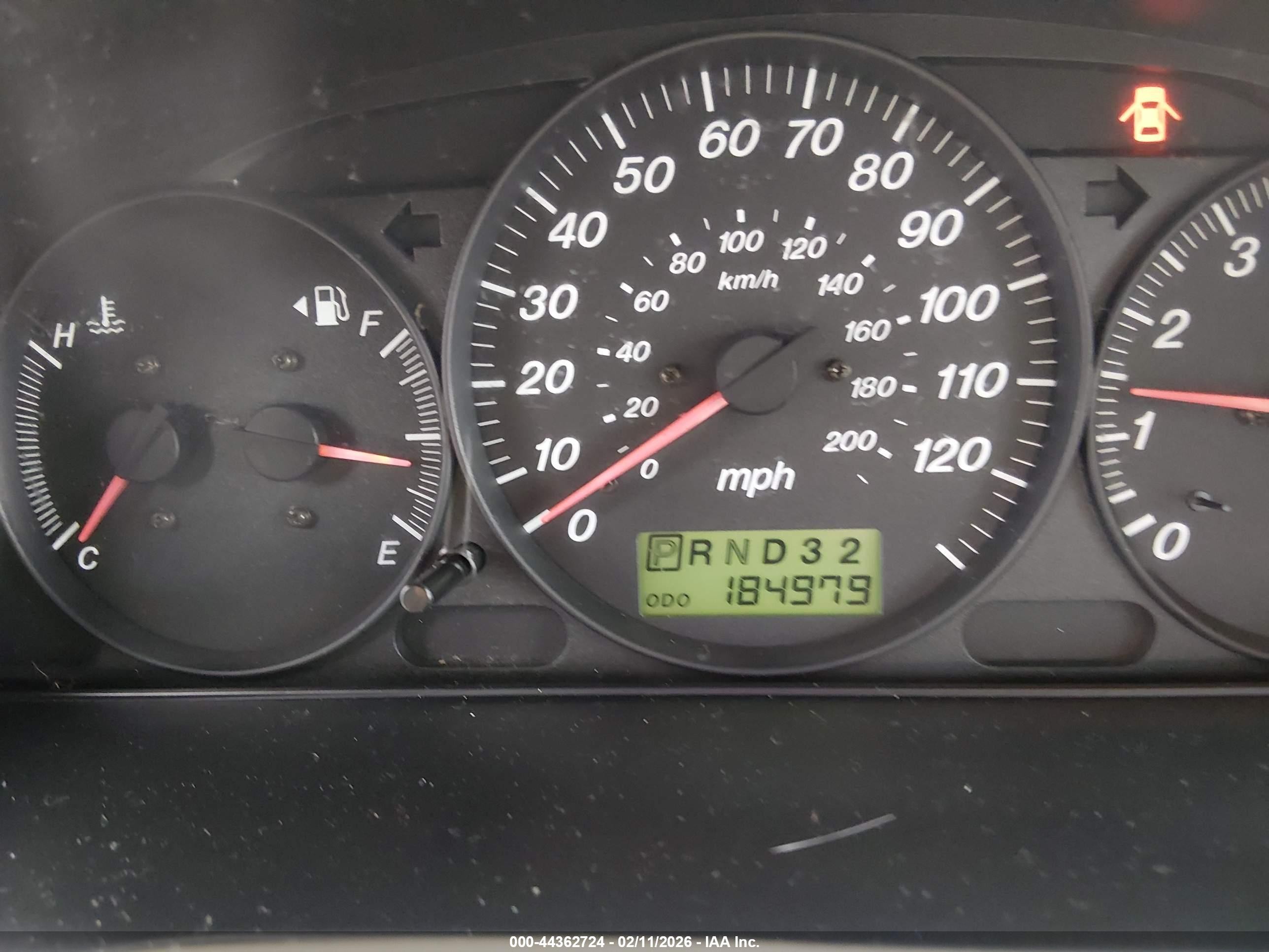2003 Mazda Mpv Es/lx/lx-sv Beige vin: JM3LW28J930360559