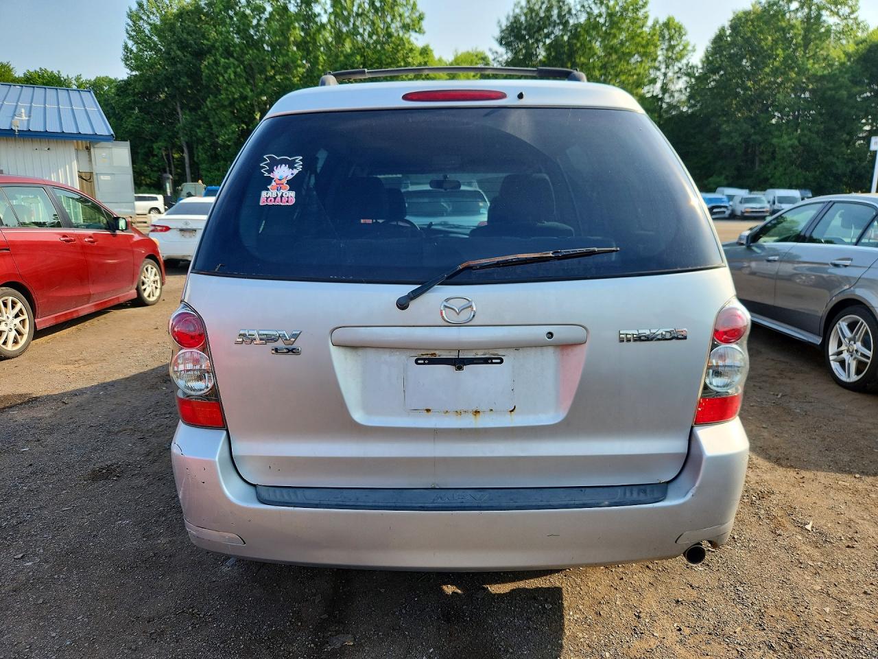 2004 Mazda Mpv Wagon Silver vin: JM3LW28J940513474