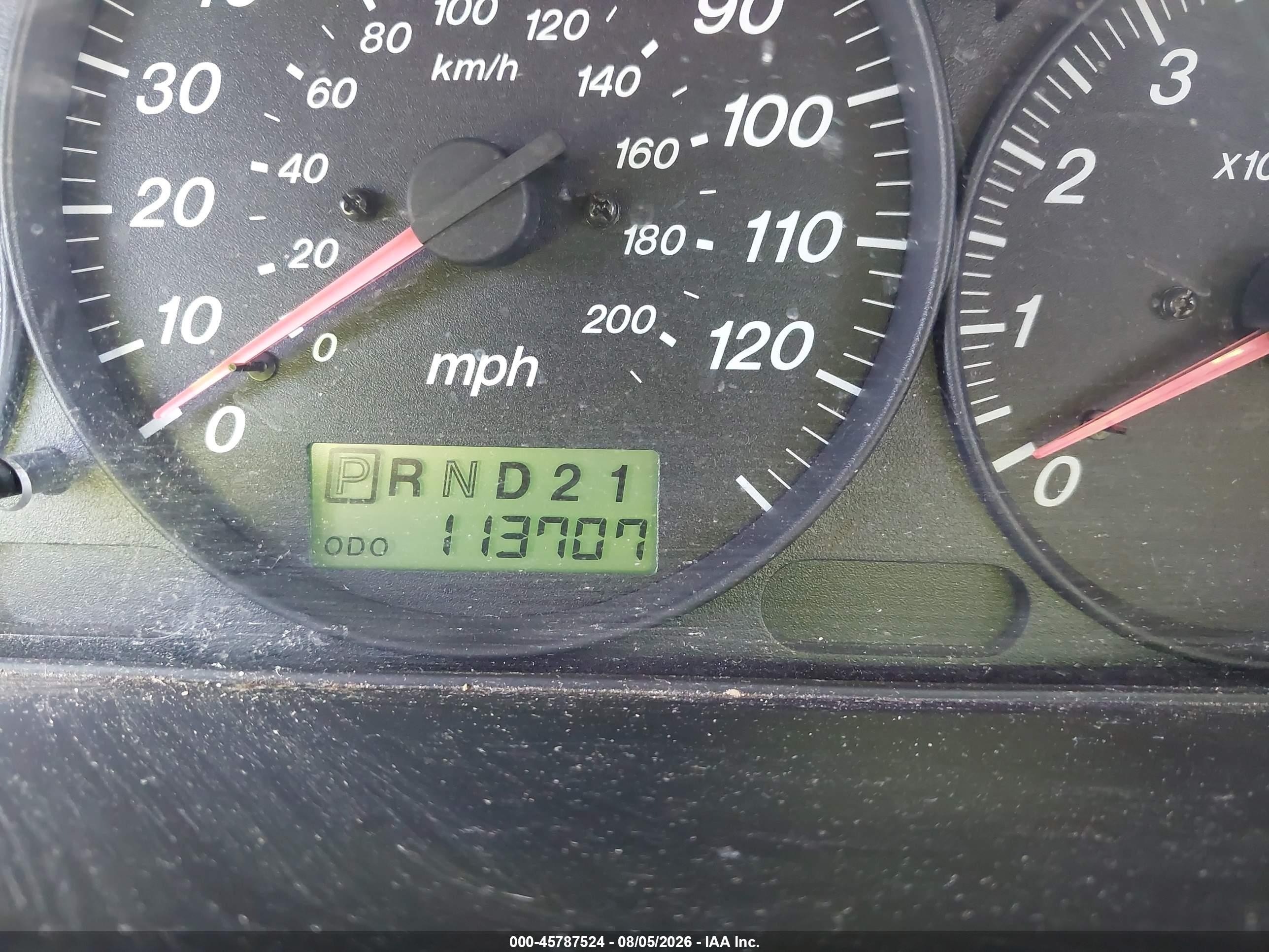 2001 Mazda Mpv Dx/es/lx Tan vin: JM3LW28Y510184569