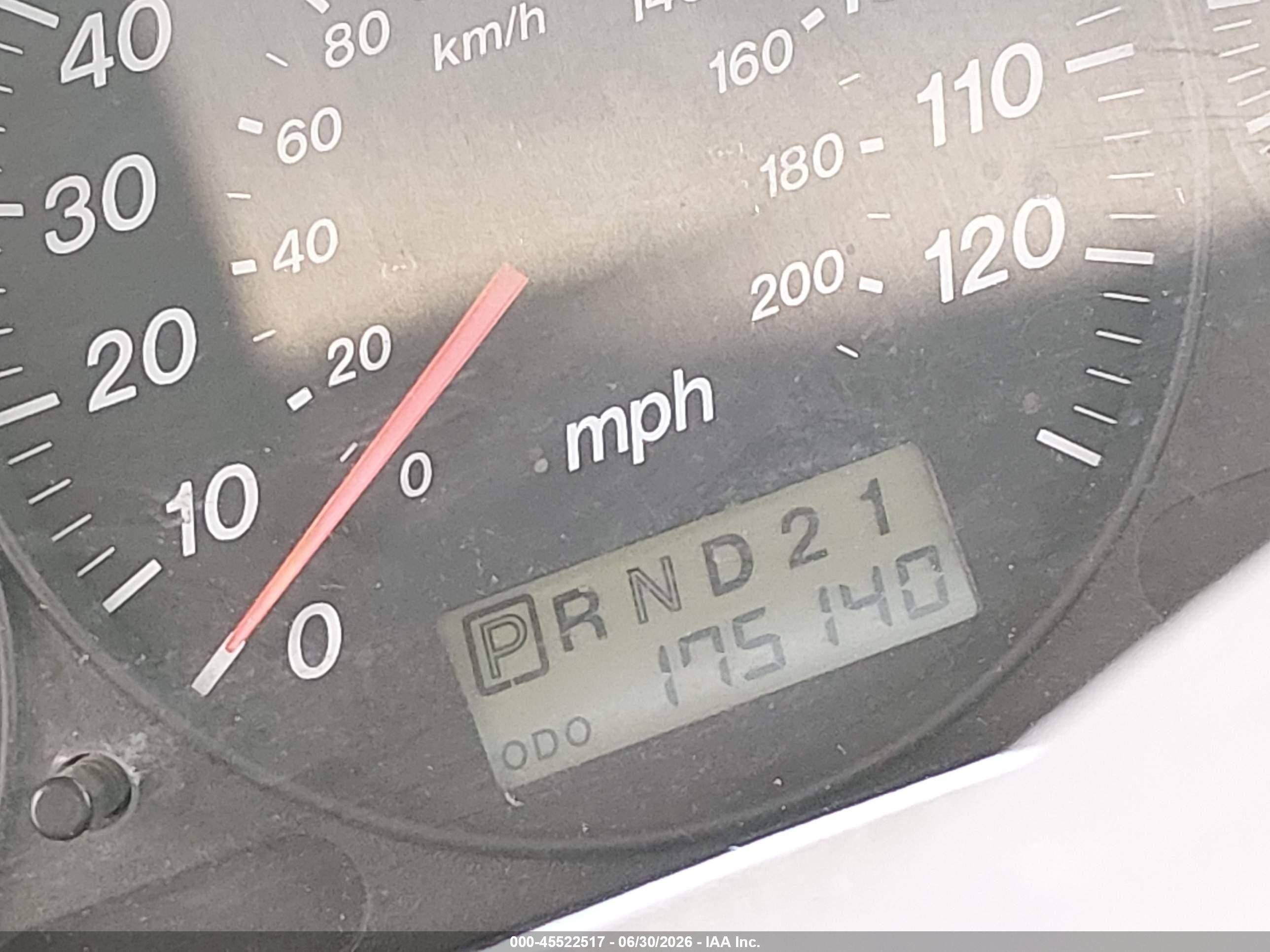 2001 Mazda Mpv Dx/es/lx Silver vin: JM3LW28Y610178814