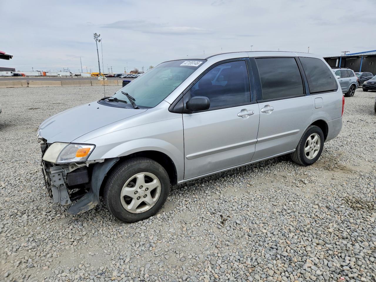 2001 Mazda Mpv Wagon Silver vin: JM3LW28Y710199168