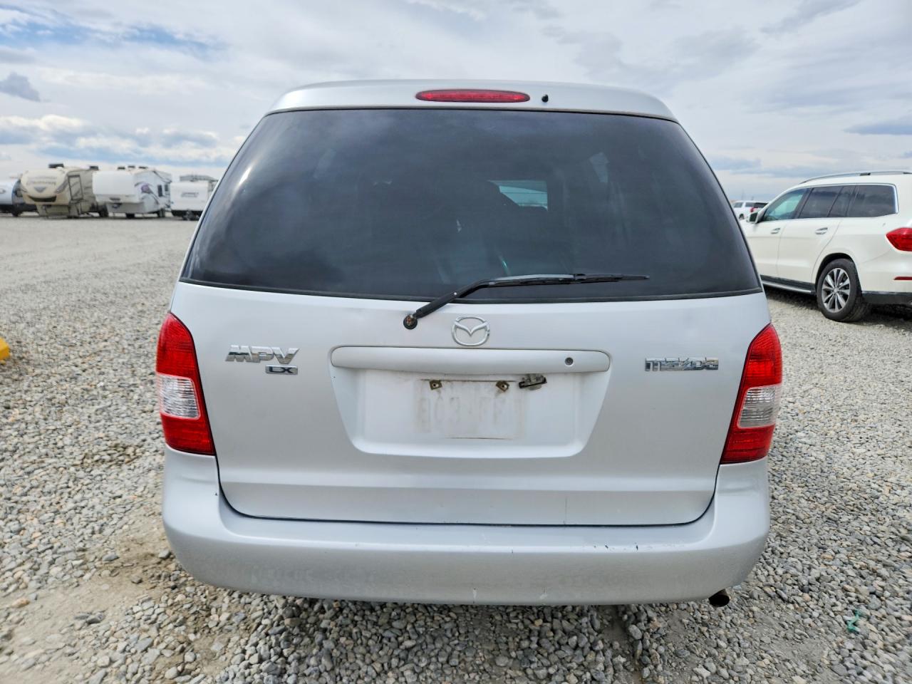 2001 Mazda Mpv Wagon Silver vin: JM3LW28Y710199168