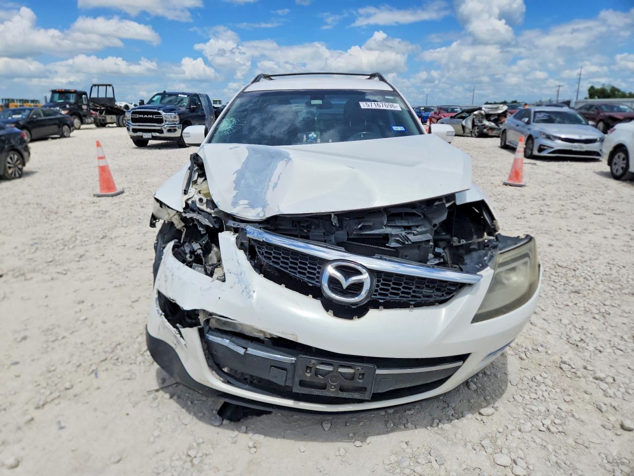2008 Mazda Cx-9 White vin: JM3TB28A080136762