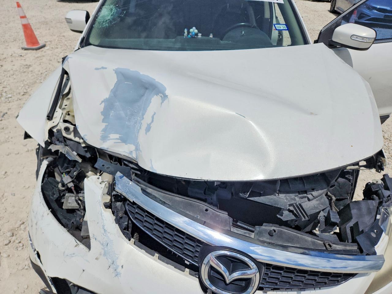 2008 Mazda Cx-9 White vin: JM3TB28A080136762