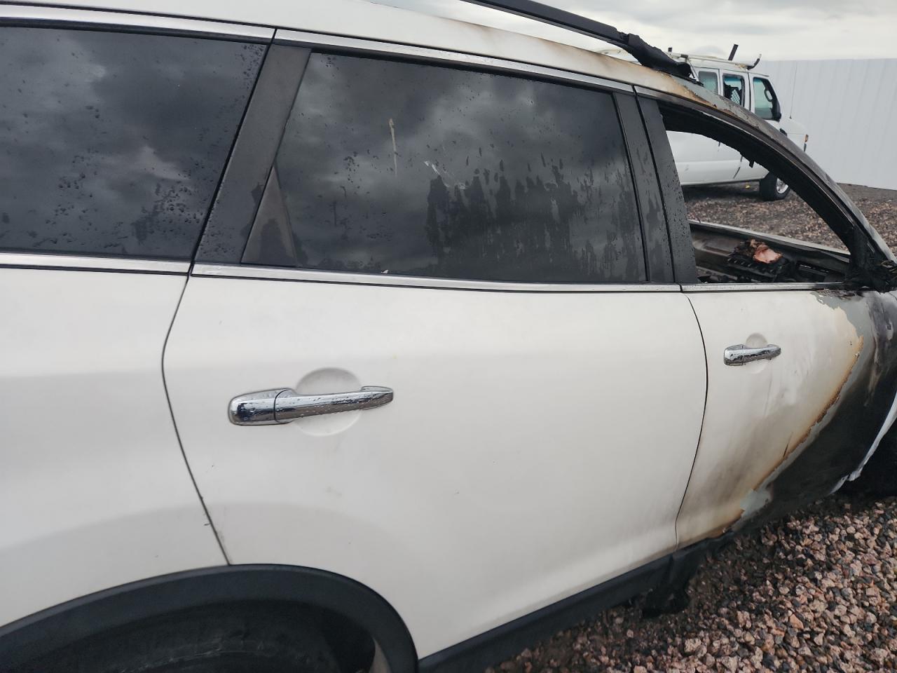 2009 Mazda Cx-9 White vin: JM3TB28A090179158