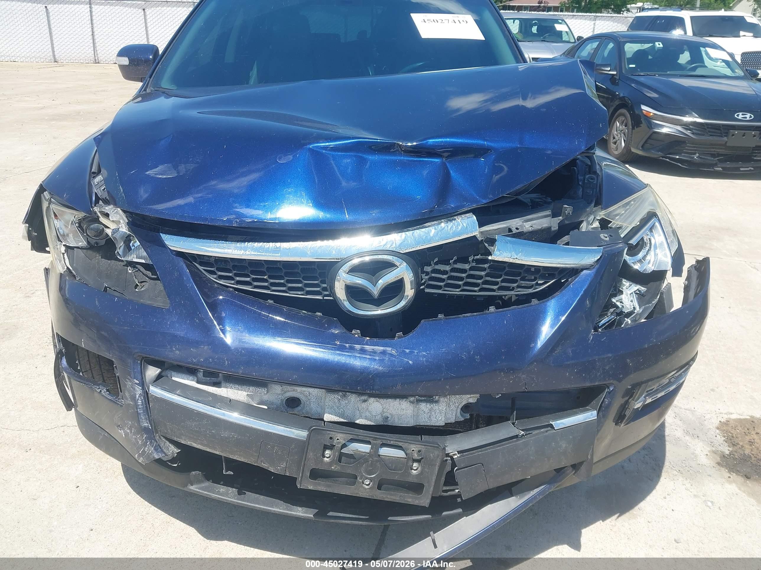 2009 Mazda Cx-9 Grand Touring Blue vin: JM3TB28A090180181