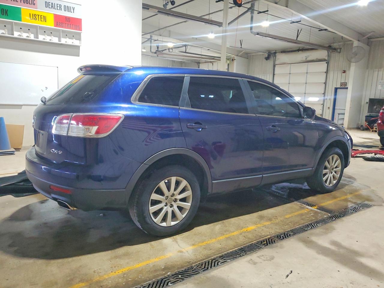 2008 Mazda Cx-9 Blue vin: JM3TB28A180152632