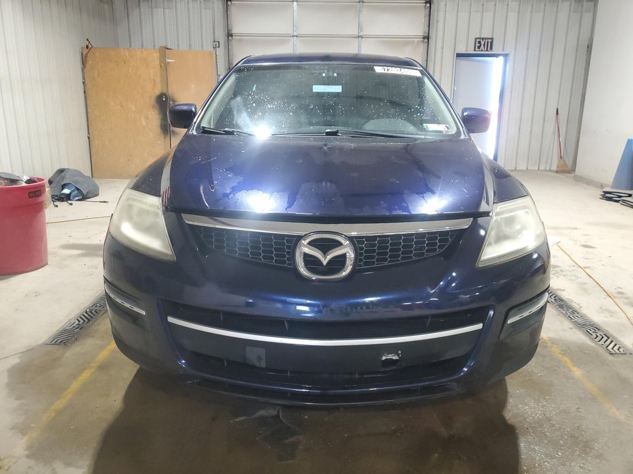 2008 Mazda Cx-9 Blue vin: JM3TB28A180152632 Damage: Hood, Heavy Scratch, 7 To 8 Inches