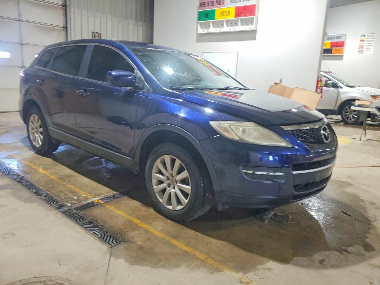 2008 Mazda Cx-9 Blue vin: JM3TB28A180152632