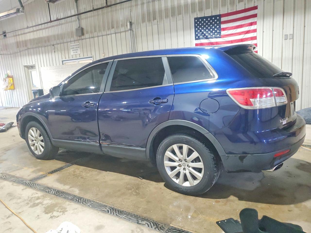 2008 Mazda Cx-9 Blue vin: JM3TB28A180152632