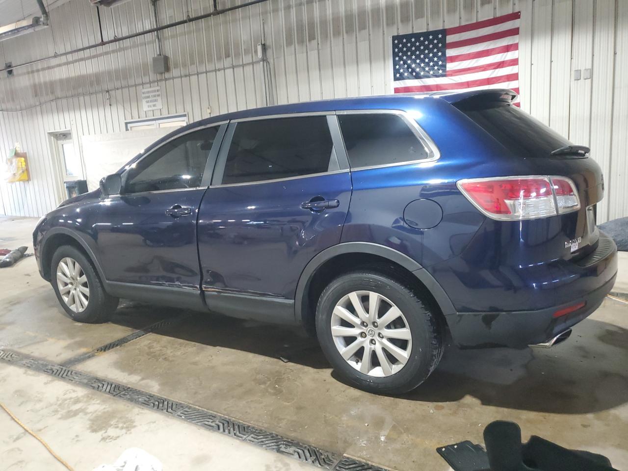 2008 Mazda Cx-9 Blue vin: JM3TB28A180152632 Damage: Left Rear Door, Severe Damage, Replacement Required