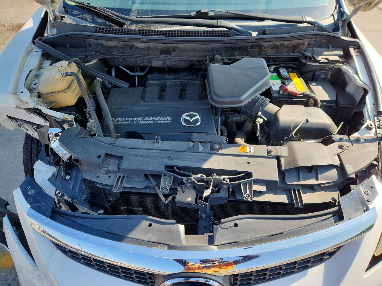 2008 Mazda Cx-9 White vin: JM3TB28A280126931