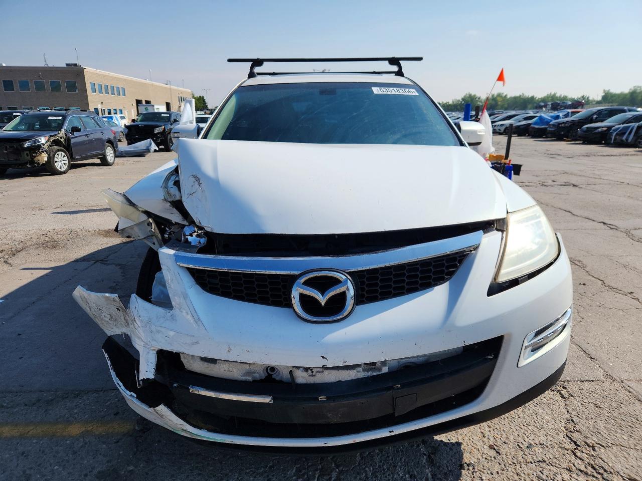 2008 Mazda Cx-9 White vin: JM3TB28A280126931