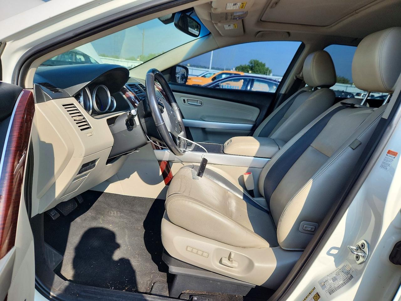 2008 Mazda Cx-9 White vin: JM3TB28A280126931