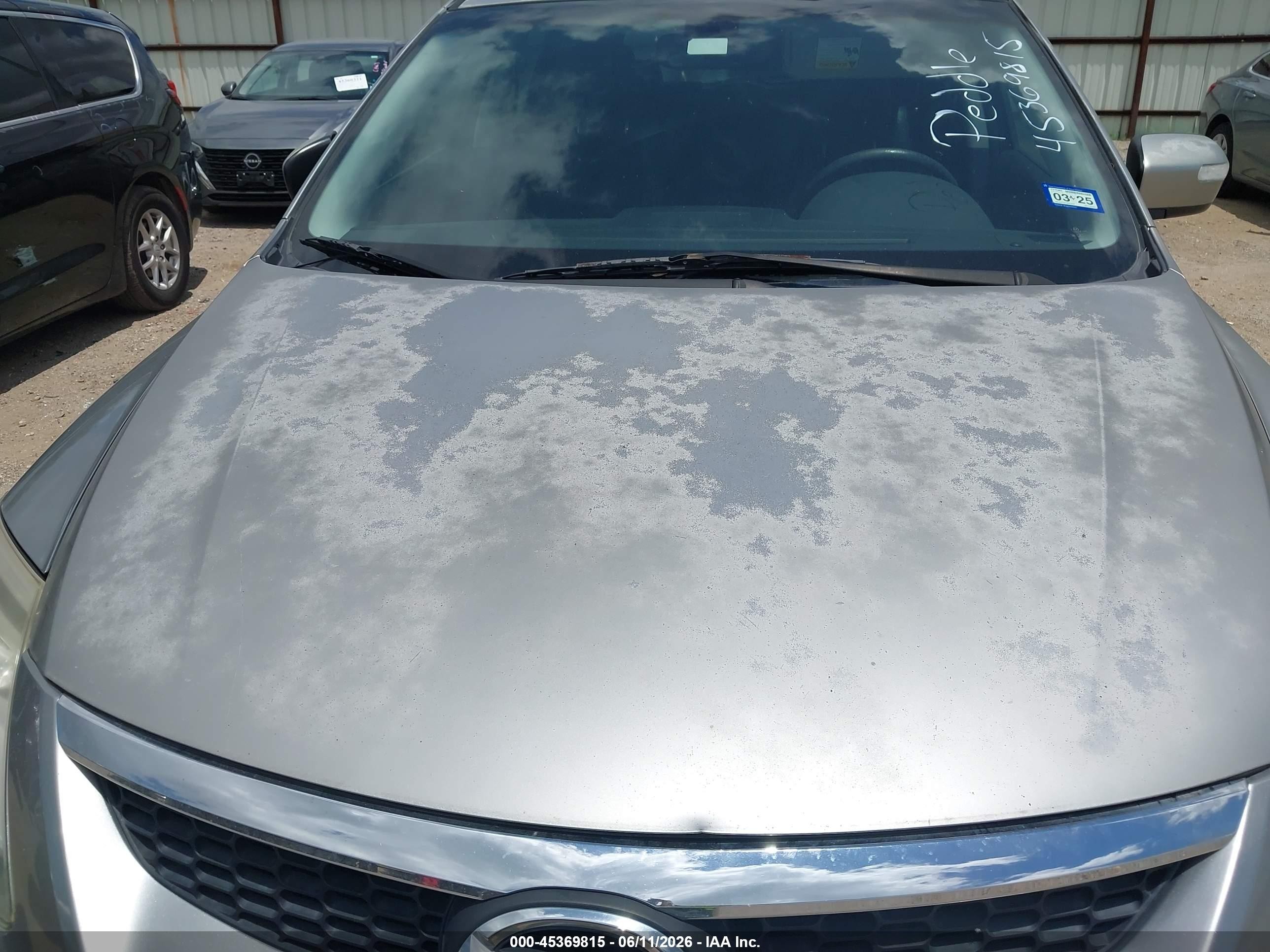 2009 Mazda Cx-9 Grand Touring Gray vin: JM3TB28A290173331