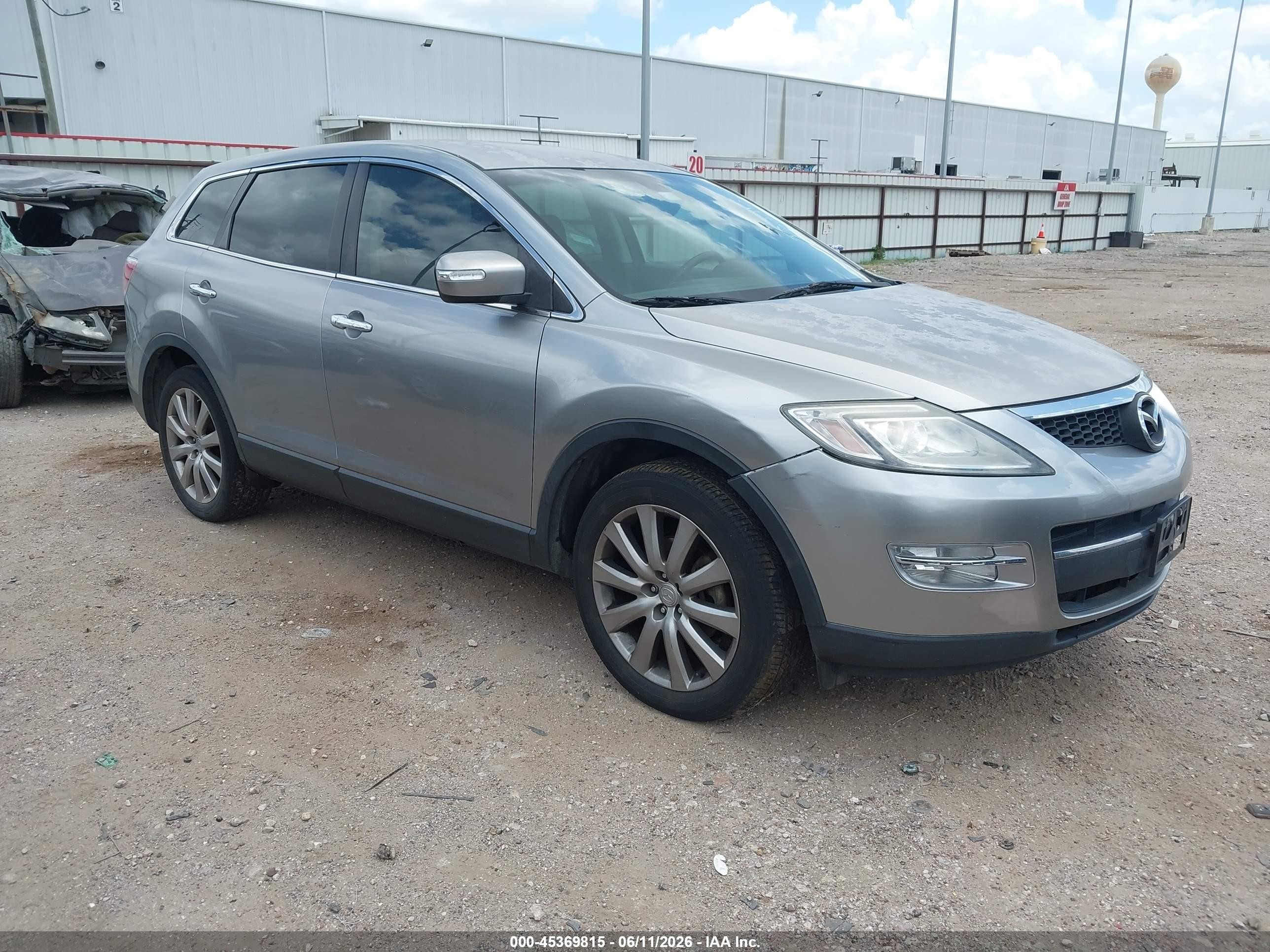2009 Mazda Cx-9 Grand Touring Gray vin: JM3TB28A290173331